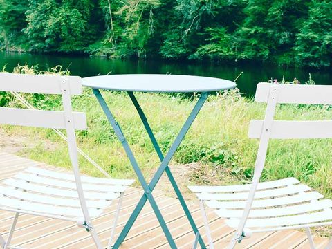 TENTE TOILE ET BOIS 2 personnes - Tente grand confort en brodure de Semoy