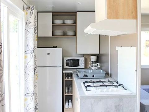 MOBILHOME 4 personnes - Mobil-home | Comfort XL | 2 Ch. | 4 Pers. | Terrasse surélévée non couverte | TV