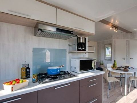 MOBILHOME 4 personnes - Mobil-home | Comfort XL | 2 Ch. | 4 Pers. | Terrasse surélévée non couverte | TV
