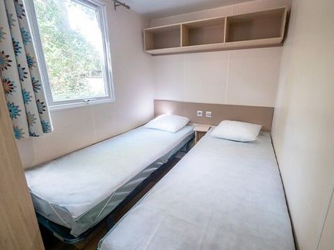 MOBILHOME 6 personnes - Mobil-home | Premium Azure | 3 Ch. | 6 Pers. | Terrasse surélevée | Clim. | TV