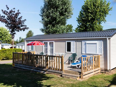 MOBILHOME 4 personnes - Comfort | 2 Ch. | 4 Pers. | Terrasse surélevée non couverte | TV