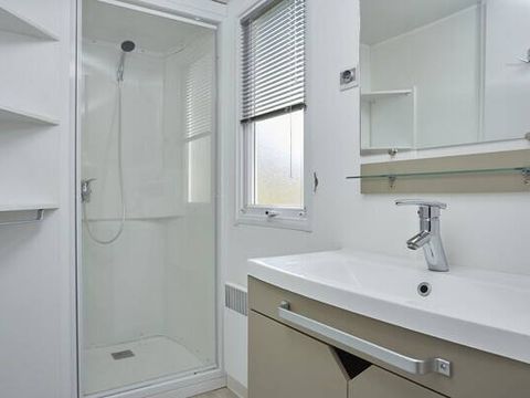 MOBILHOME 6 personnes - Comfort | 2 Ch. | 4/6 Pers. | Terrasse surélevée | Clim.