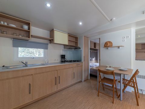 Mobilhome 6 personnes - Mobil-home | Premium Azure | 3 Ch. | 6 Pers. | Terrasse surélevée | Clim.