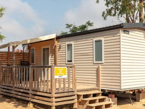 BUNGALOW 4 personnes - Mobil-home | Comfort | 2 Ch. | 4 Pers. | Terrasse surélevée