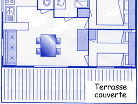 MOBILHOME 4 personnes - Quatol