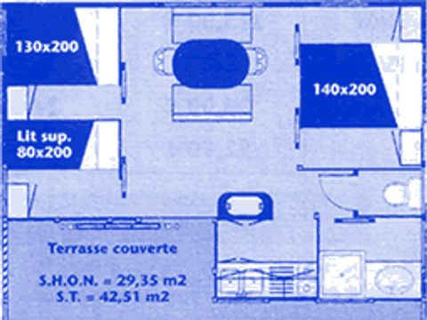 MOBILHOME 6 personnes - Cottage