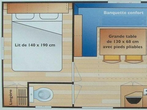 Mobilhome 5 personnes - Confort