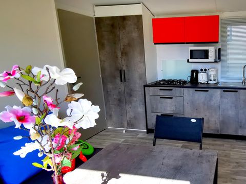 Mobilhome 5 personnes - Cottage MALAGA 27m² (terrasse couverte + clim)
