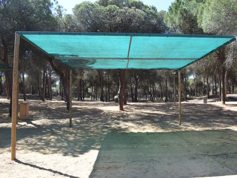 Emplacement - Parcela Estandar para caravanas con sombra artificial