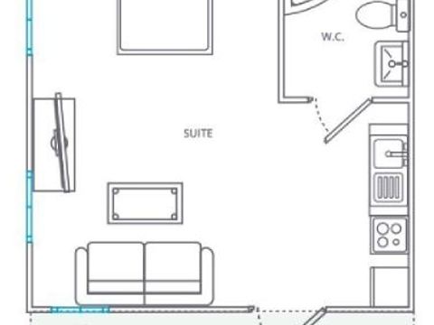 BUNGALOW 3 personnes - ESTUDIO