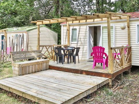 MOBILHOME 2 personnes - Compact 3 Pièces 2 Personnes + TV