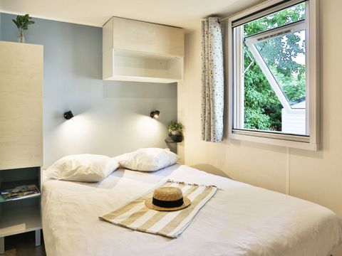 Mobilhome 4 personnes - Amour Blanc 3 Pièces 4 Personnes + TV