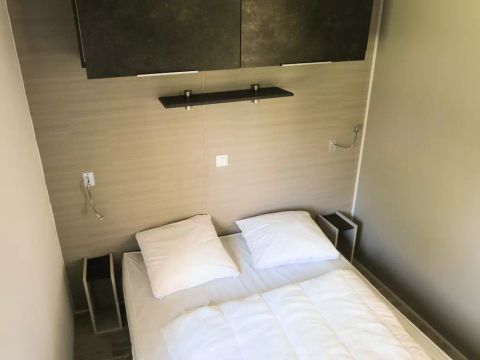 Mobilhome 6 personnes - Amour Blanc 4 Pièces 6 Personnes + TV