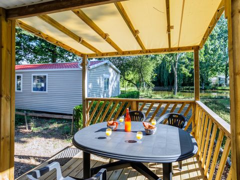 MOBILHOME 6 personnes - Plaisir 4 Pièces 6 Personnes + TV
