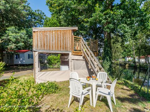 LODGE 4 personnes - Ecolodge Campétoile (gamme Nature)