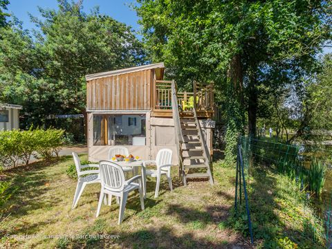 LODGE 4 personnes - Ecolodge Campétoile (gamme Nature)