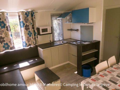 MOBILHOME 6 personnes - Home Amour Blanc 3ch (gamme Classic)