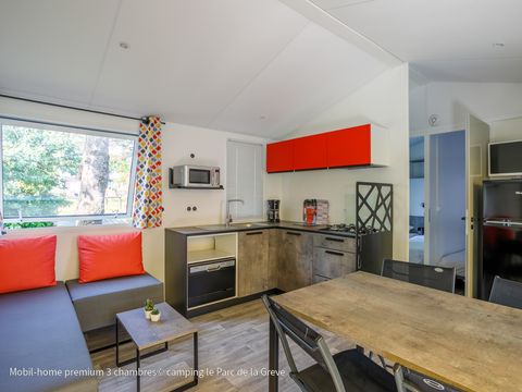 MOBILHOME 6 personnes - Home Premium 3ch 1sdb (gamme Privilège)