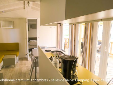 MOBILHOME 6 personnes - Home Premium 3ch 2sdb (gamme Privilège)