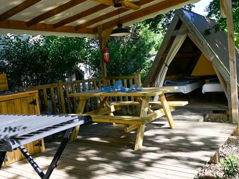TENTE 4 personnes - Ecolodge trappeur (gamme Nature)