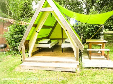 TENTE 4 personnes - Ecolodge trappeur (gamme Nature)
