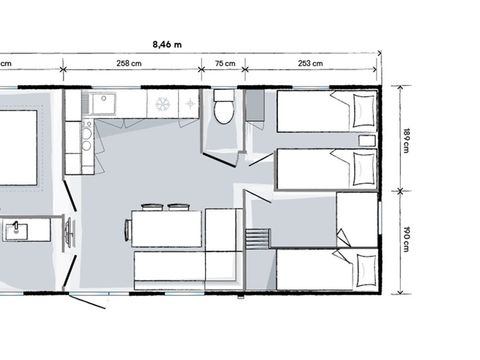 MOBILHOME 6 personnes - MARISMA
