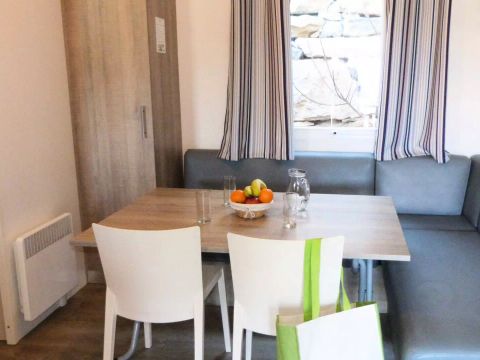 MOBILHOME 6 personnes - Mobil-Home Arizona Standard 4 Pièces 6 Personnes Climatisé + TV