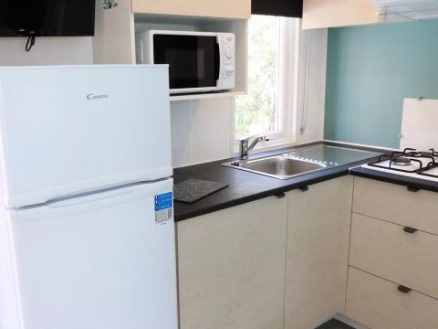 MOBILHOME 6 personnes - Mobil-Home Arizona Standard 4 Pièces 6 Personnes Climatisé + TV
