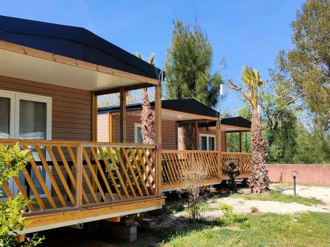 MOBILHOME 4 personnes - California 3 Pièces 4 Personnes Climatisé + TV