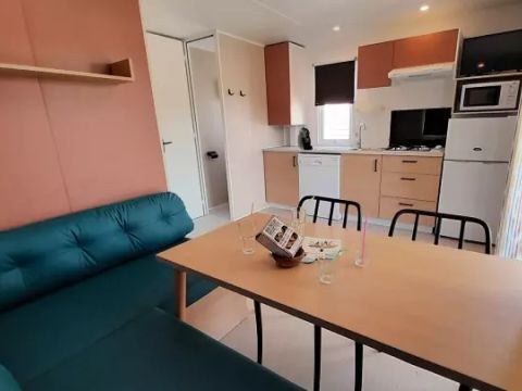 MOBILHOME 4 personnes - California 3 Pièces 4 Personnes Climatisé + TV