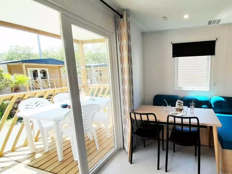 MOBILHOME 4 personnes - California 3 Pièces 4 Personnes Climatisé + TV