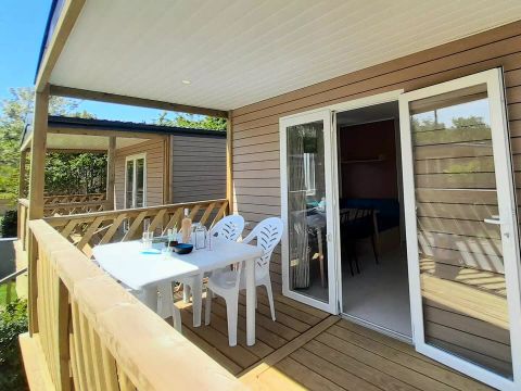 MOBILHOME 4 personnes - California 3 Pièces 4 Personnes Climatisé + TV