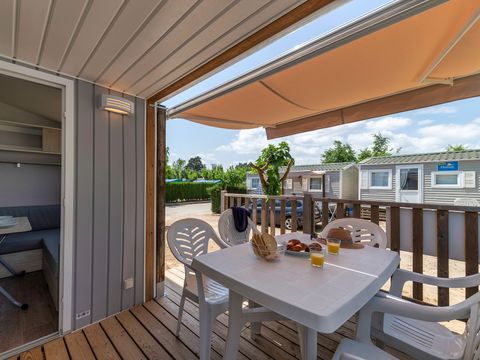 MOBILHOME 6 personnes - Comfort | 2 Ch. | 4/6 Pers. | Terrasse simple | Clim
