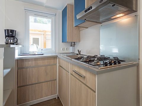 MOBILHOME 6 personnes - Comfort | 3 Ch. | 6 Pers. | Terrasse surélevée | Clim.