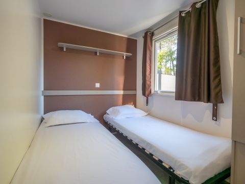 MOBILHOME 6 personnes - Comfort | 3 Ch. | 6 Pers. | Terrasse surélevée | Clim.