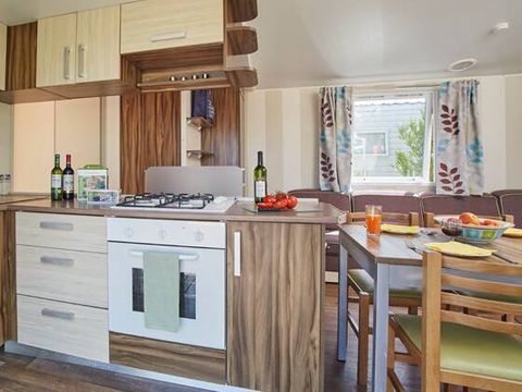 MOBILHOME 6 personnes - Mobil-home | Classic | 3 Ch. | 6 Pers. | Terrasse surélevée non couverte | Clim.