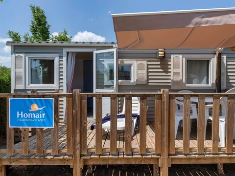 MOBILHOME 5 personnes - Mobil-home | Classic | 2 Ch. | 5 Pers. | Terrasse surélevée | Clim.