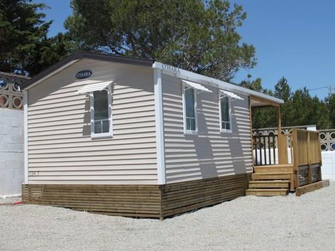 Mobilhome 2 personnes - Olea - Possible 2 personnes supplémentaires en option payante à réserver auprès du fournisseur