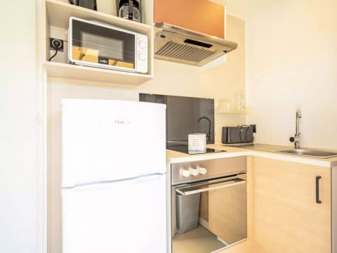 MOBILHOME 2 personnes - Mobil-home 2 Pièces 2 Personnes + TV