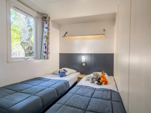 MOBILHOME 6 personnes - Mobil-home Confort 4 Pièces 6 Personnes Climatisé + TV