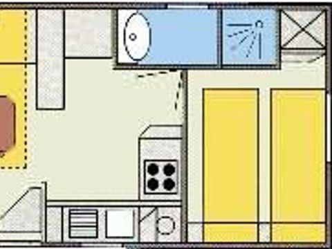 Mobilhome 4 personnes - ECO