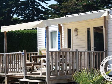 MOBILHOME 6 personnes - Eco 3 pièces 4/6 personnes + TV (4 adultes et 2 enfants -18 ans).