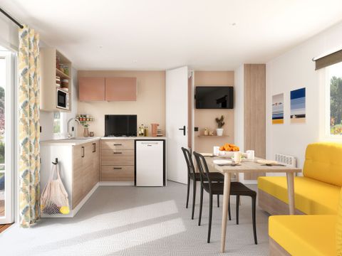 MOBILHOME 4 personnes - CONFORT 2 PLUS | CLIM + 2 SBD