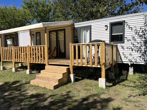 Mobilhome 6 personnes - PRESTIGE - 40m² 6/8 personnes - CLIM