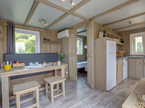 MOBILHOME 5 personnes - COTTAGE 5p 2ch PREMIUM JACUZZI
