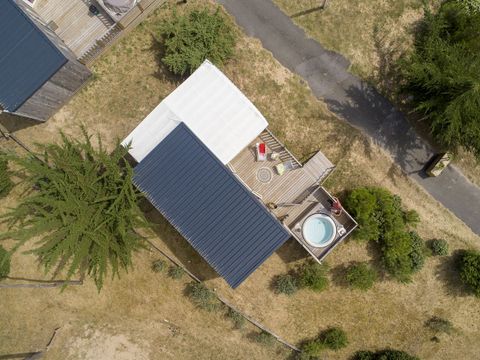 MOBILHOME 5 personnes - COTTAGE 5p 2ch PREMIUM JACUZZI