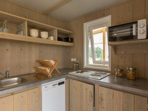 MOBILHOME 5 personnes - COTTAGE 5p 2ch PREMIUM JACUZZI