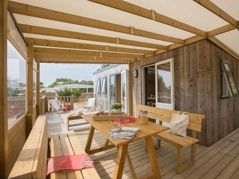MOBILHOME 6 personnes - COTTAGE 6p 3ch 2SdB ****