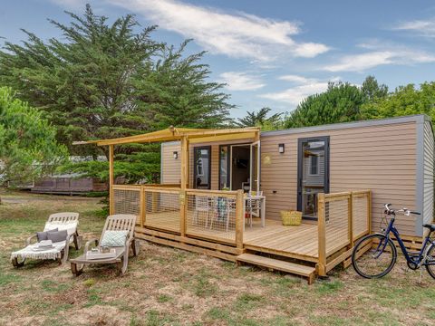MOBILHOME 4 personnes - COTTAGE 4p 2ch 2SdB ****