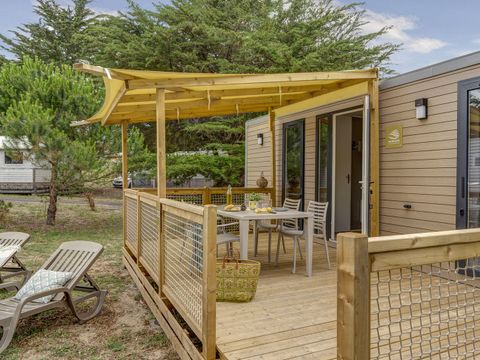 MOBILHOME 4 personnes - COTTAGE 4p 2ch 2SdB ****